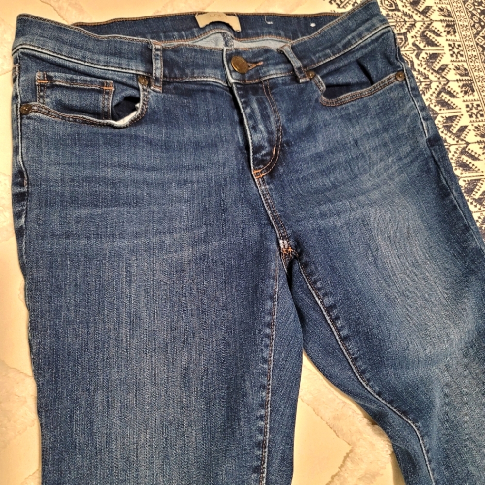 Loft Skinny Ankle Jeans